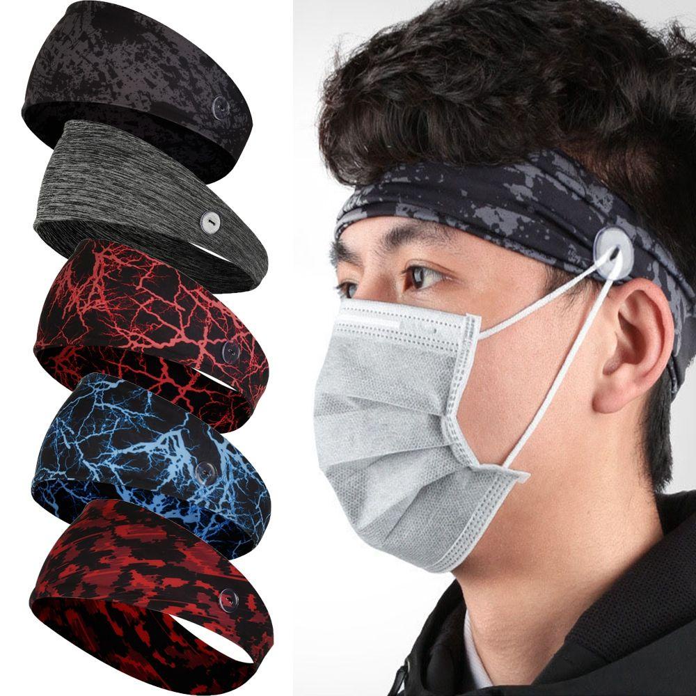 Băng Đô Đội Đầu Thấm Hút Mồ Hôi 10 Màu Tùy Chọn Dùng Khi Chạy Bộ / Chơi Thể