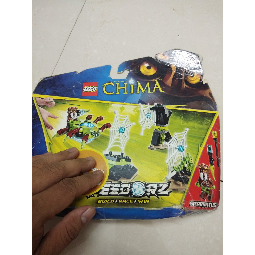 Đồ chơi lắp ráp Lego chính hãng - Lego Chima 70138 - Lưới nhện