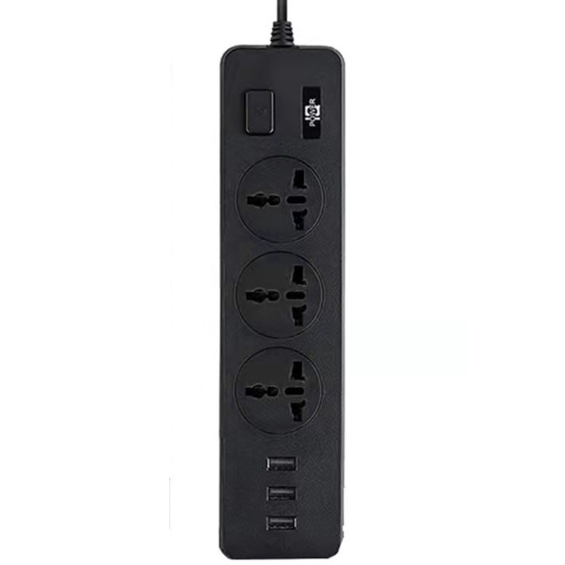 3 giắc cắm 3 giắc cắm USB/Dây nối dài 1,8m ổ cắm gia đình 2500w 240v
