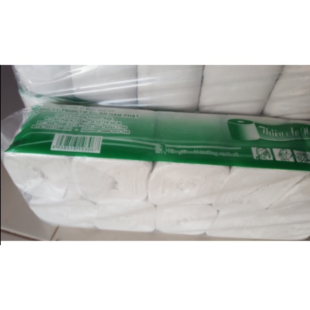 Lốc 10 cuộn giấy vệ sinh Thiên An không lõi