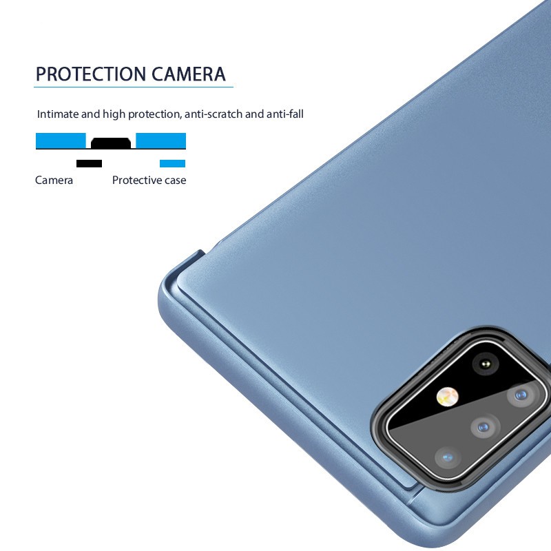 Bao Da Tráng Gương Thời Trang Cho Samsung Galaxy Note 10 Lite Note10Lite