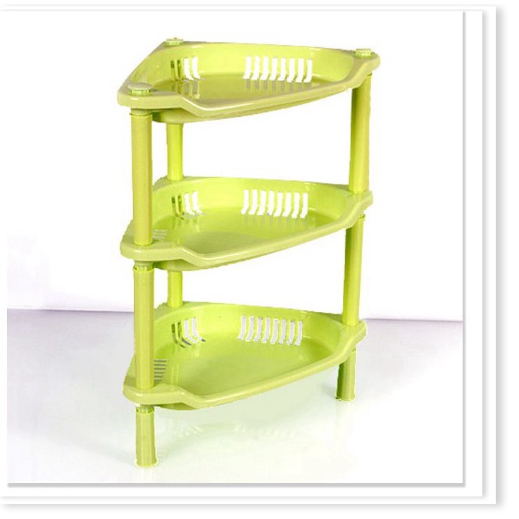 Kệ Đựng 𝑭𝑹𝑬𝑬𝑺𝑯𝑰𝑷 Kệ nhựa 3 tầng đựng góc tường Giá 3 tầng  đựng đồ nhỏ gọn có thể lắp ráp xếp gọn gàng 2395