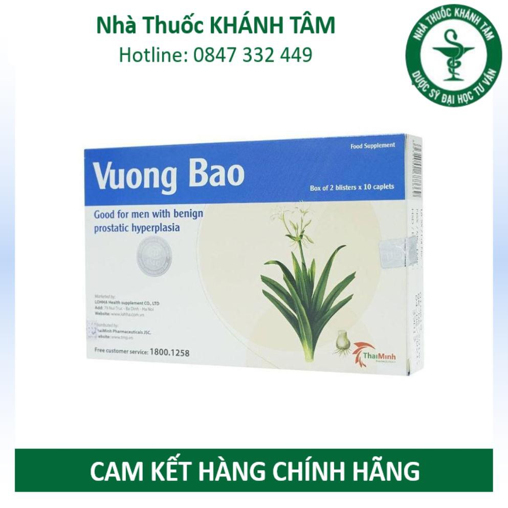 ! [COMBO] 7 hộp Vương Bảo 20 viên (đã cào tem) - Phì đại tuyến tiền liệt ! !