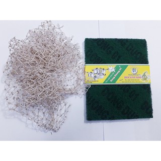 1 bối rửa bát + 1 cọ nồi