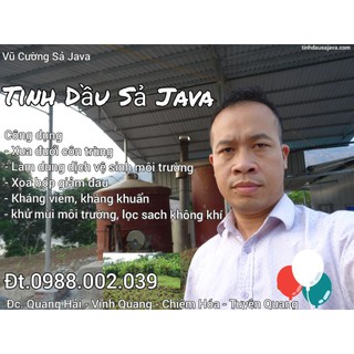 Tinh Dầu sả Java Tinh - Tinh Dầu Sả Java Tuyên Quang