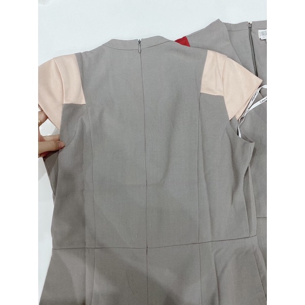 Đầm phối tay C.K xuất dư xịn