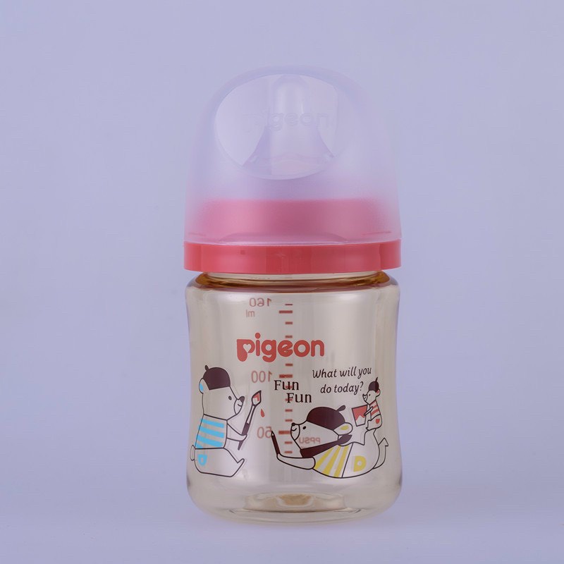 Bình sữa Pigeon PPSU nội địa Nhật cho bé dung tích 160ml/ 240ml