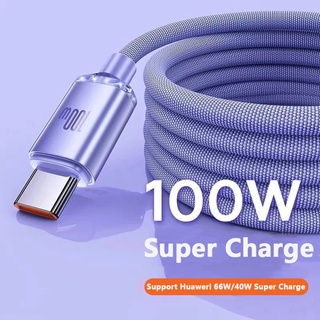 Cáp sạc siêu nhanh 120w 6a cáp usb loại c dây dữ liệu usb c siêu sạc cho xiaomi huawei oneplus
