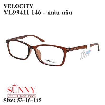 VL99411 - Gọng kính Velocity chính hãng, sp từ chất liệu nhựa dẻo, mang cực nhẹ