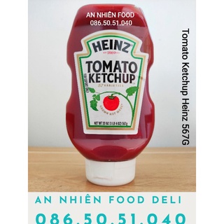 Sốt Cà Chua Úp Ngược hiệu Heinz Tomato Ketchup Chai 567Gram