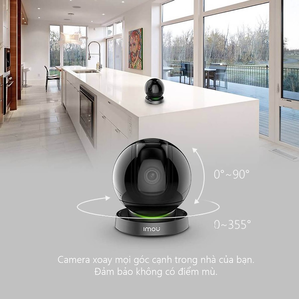 Camera IMOU Ranger Pro IPC-A26HP IP Wifi 2.0 Megapixel, theo dõi chuyển động, đàm thoại 2 chiều