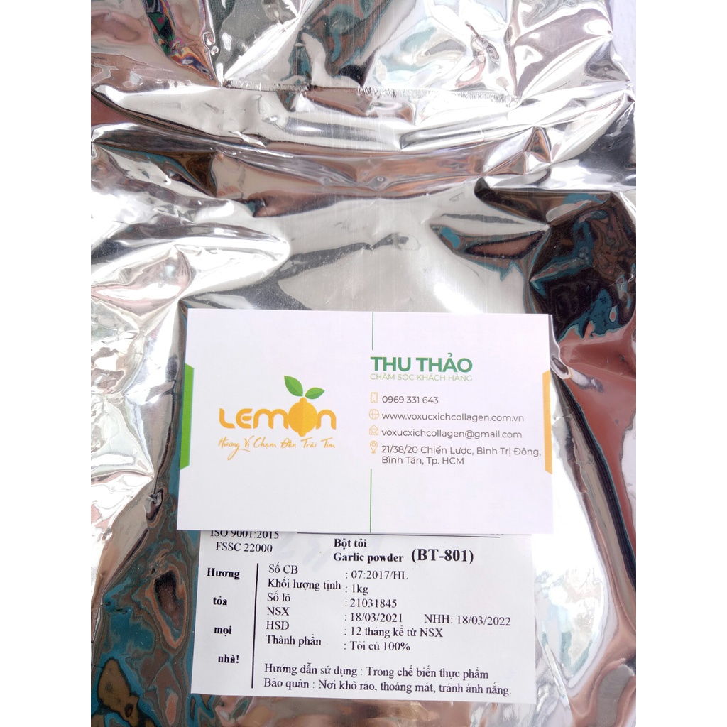 1Kg Bột tỏi nguyên chất 100% tỏi sấy khô xay mịn, thơm tự nhiên - SỈ GIÁ TỐT