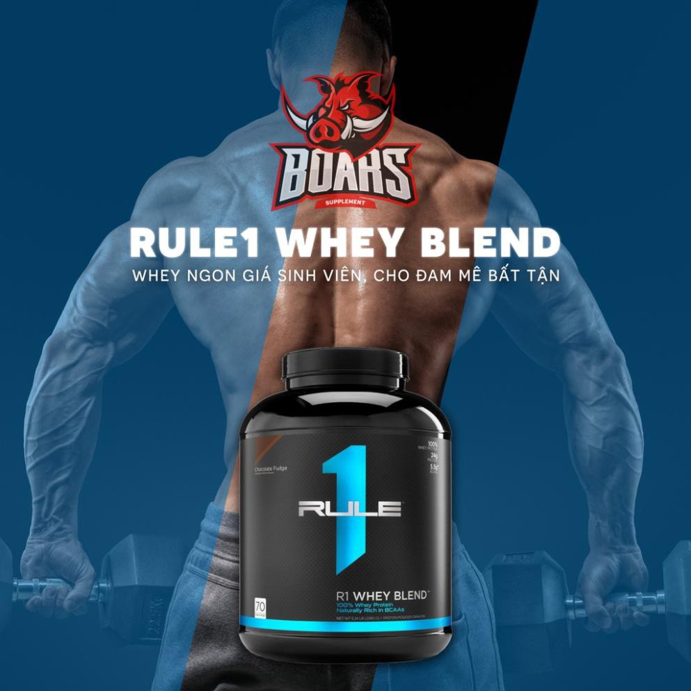 RULE1 PROTEIN BLEND - SỮA TĂNG CƠ WHEY GIÁ RẺ (5 LBS)