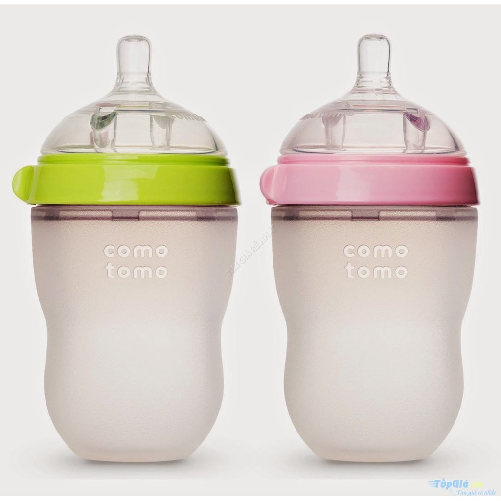 Bình sữa Como Silicon siêu mềm 250ml