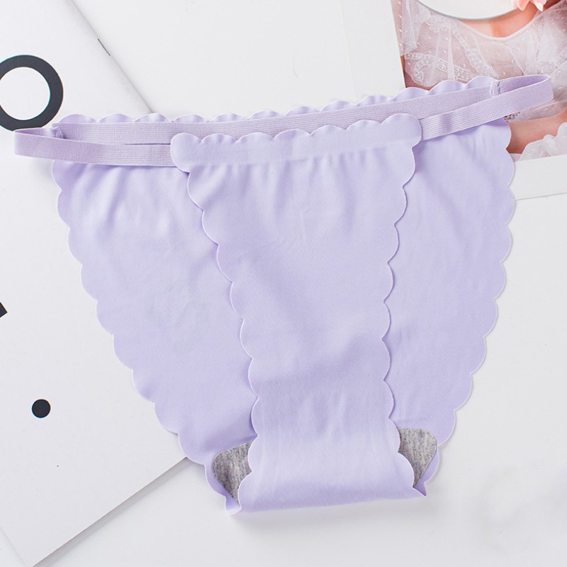 [Mã 12FASHIONSALE1 giảm 10K đơn 50K] [Che tên] Quần lót tam giác lụa băng không đường may | BigBuy360 - bigbuy360.vn