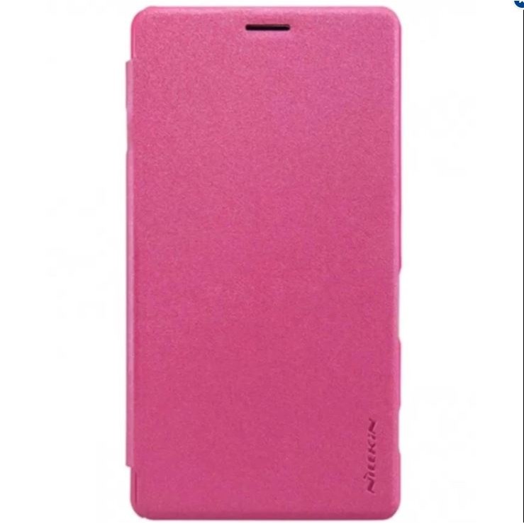 Bao da nillkin cho Xiaomi Mi RedMi3 (Hồng)