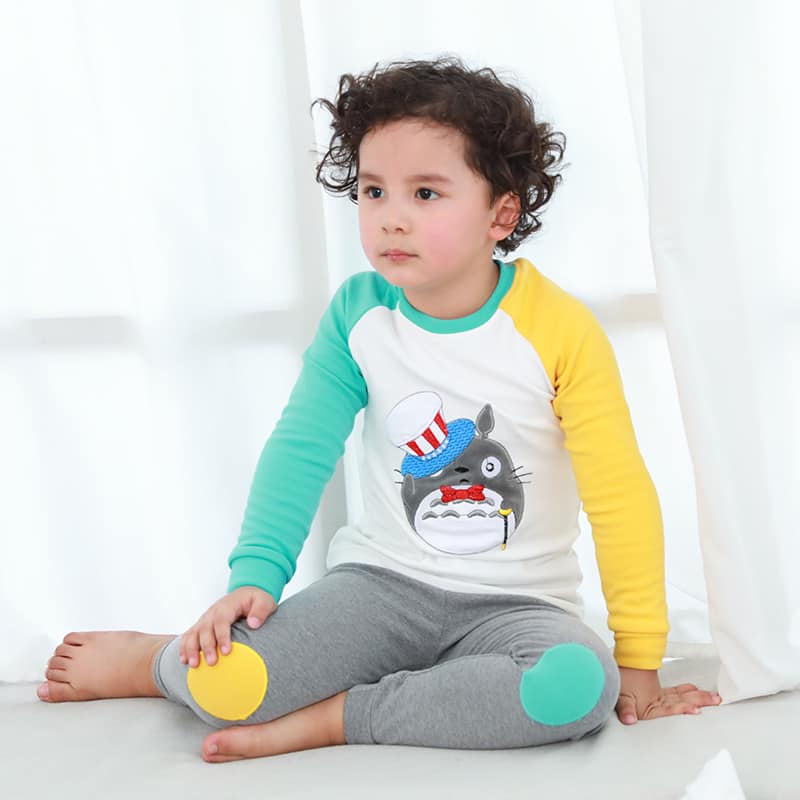 Bộ ngủ bé trai cotton 100%, hàng QC cao cấp