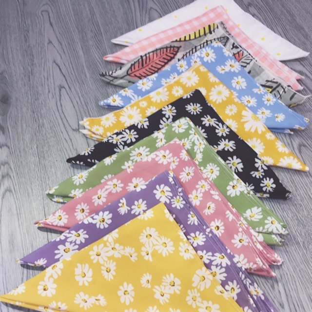 Khăn bandana họa tiết hot trend ( 50 x 50 )