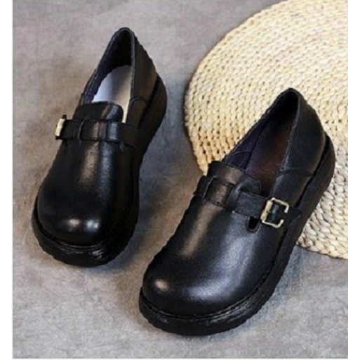 [ĐỘC ĐÁO] Giày búp bê đế bánh mì nobita 1 khóa vintage cute S067