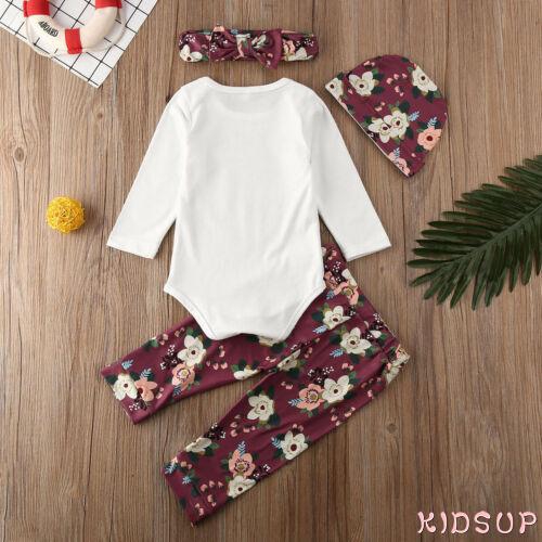 Set Jumpsuit Tay Dài + Quần Dài In Hoa Cho Bé Gái