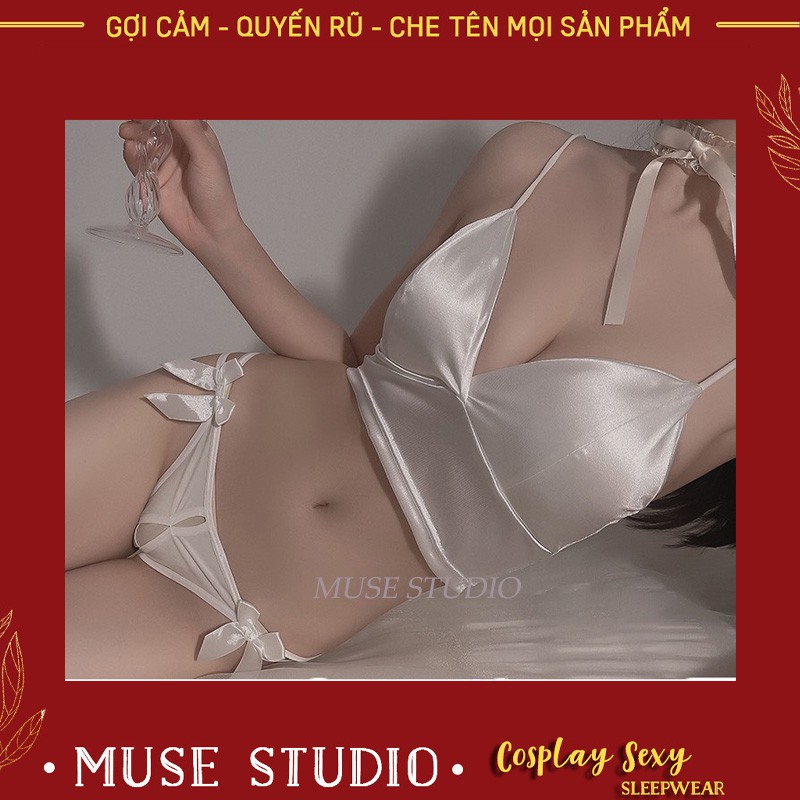 Áo Lót Sexy ✨𝑯𝑨̀𝑵𝑮 𝑪𝑨𝑶 𝑪𝑨̂́𝑷✨ Áo Lót Hai Dây Phi Bóng Gợi Cảm, Có Đệm Ngực, Vải Đẹp, Ba Nấc Tùy Chỉnh | BigBuy360 - bigbuy360.vn