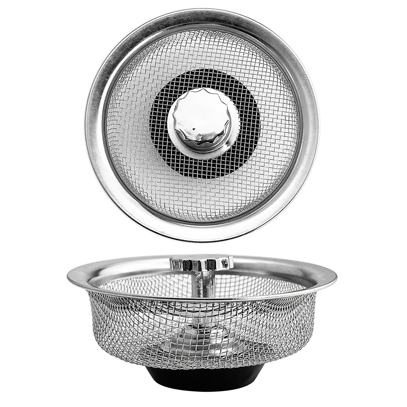 Lưới lọc rác bồn rửa chén làm từ thép không gỉ