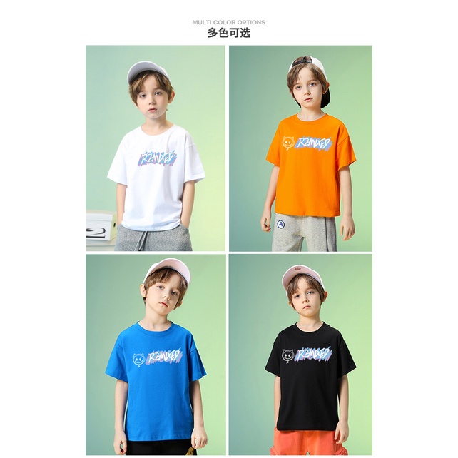 Áo Thun Cotton Unisex Cho Bé Gái