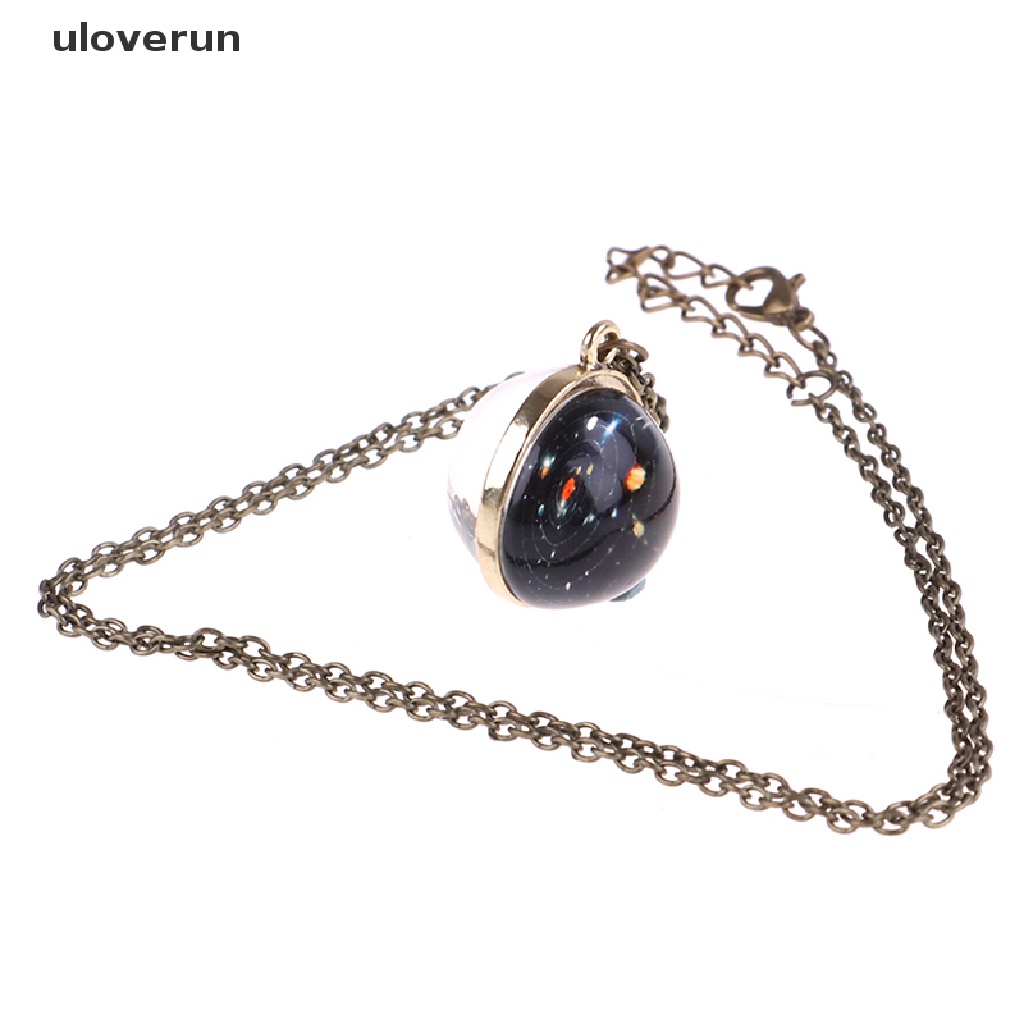 Vòng cổ Hai Mặt Hình Hệ Mặt Trời Galaxy Độc Đáo