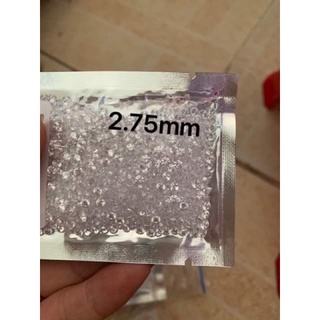 Đá chân nhọn đính răng 1 viên
