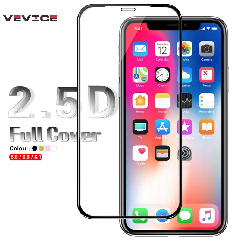 Miếng dán kính cường lực 9H bảo vệ toàn diện cho màn hình điện thoại iPhone 6 6s 7 8 Plus X 10 XR XS MAX P