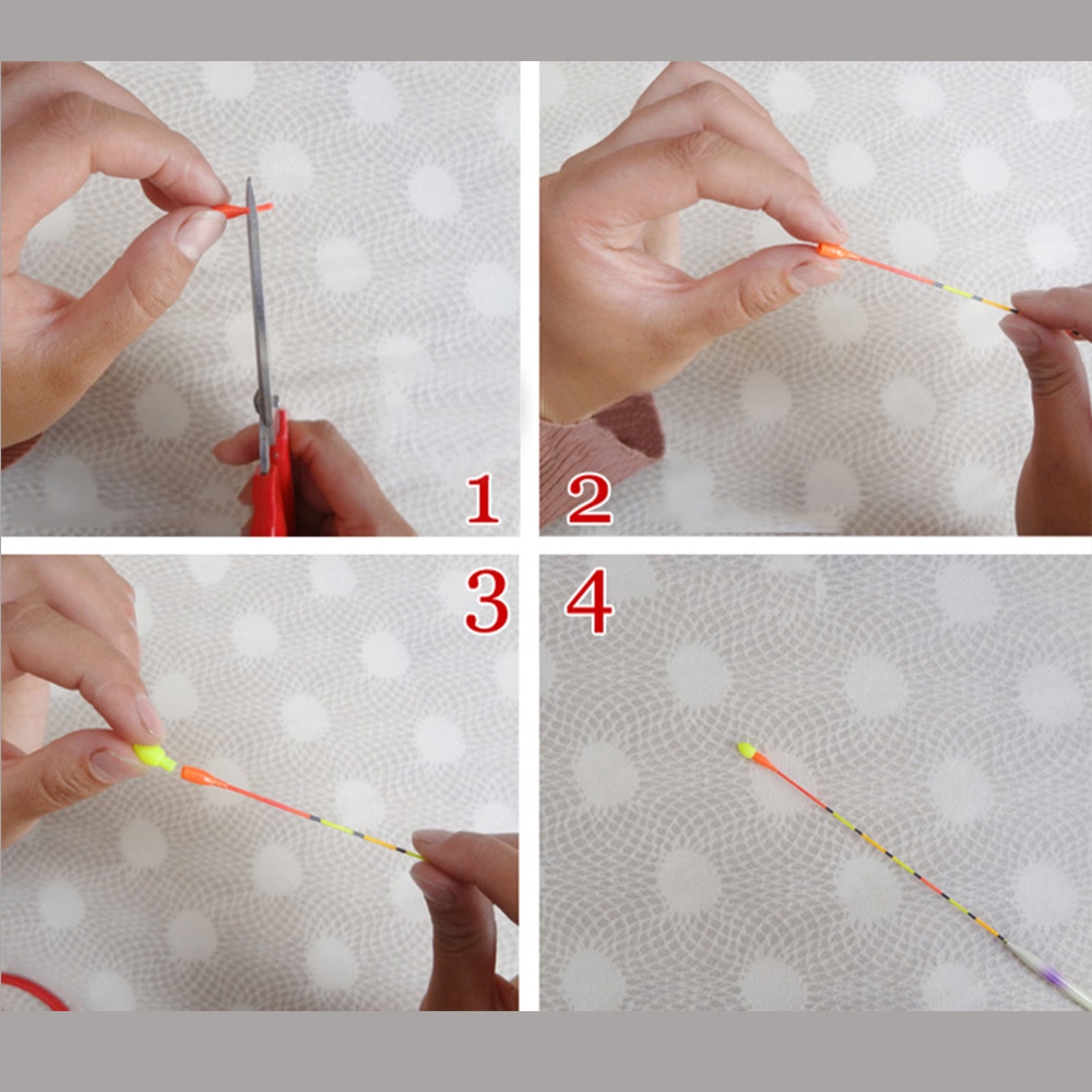 Set 50 phao/ đầu nối câu cá phát sáng