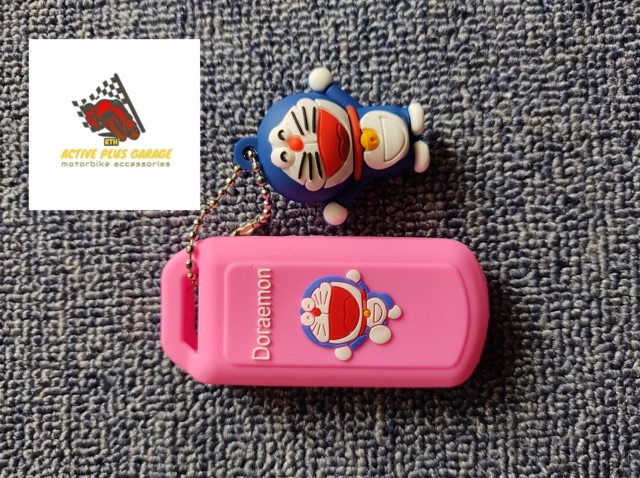 BAO BẢO VỆ KHOÁ SMARTKEY XE MÁY, BỌC KHÓA DOREMON