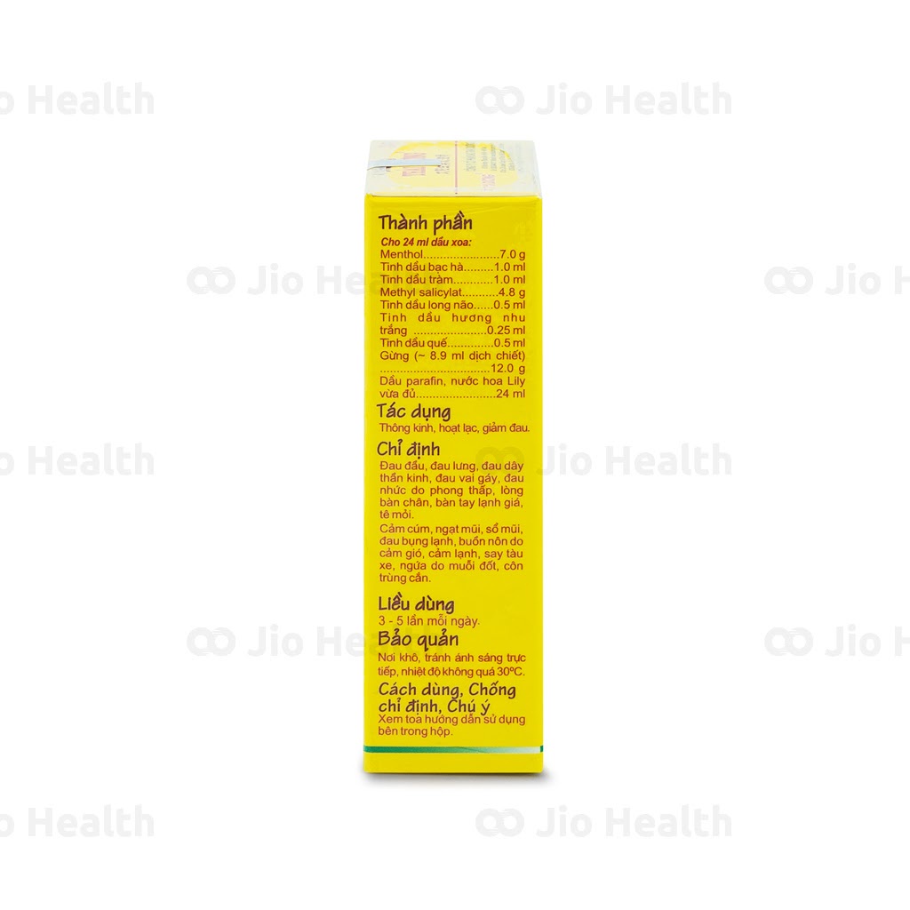 Dầu gừng thái dương 6ml - 24ml hiệu quả và nhiều tiện lợi khi mang theo bất cứ mọi nơi
