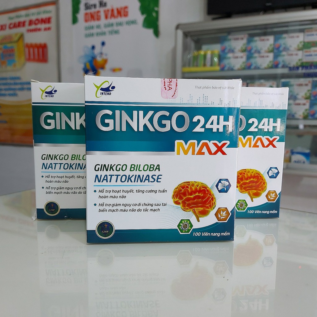 GINKGO 24H max Hoạt huyết dưỡng não