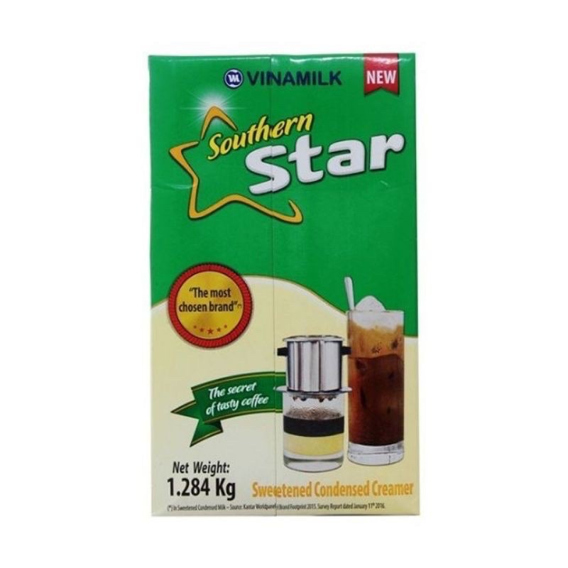 Sữa đặc Ngôi Sao Phương Nam 1kg2 Date luôn mới