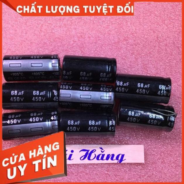 [Shop Uy Tín] Tụ hoá 68 M /450 v (10 chiếc) [FreeShip]