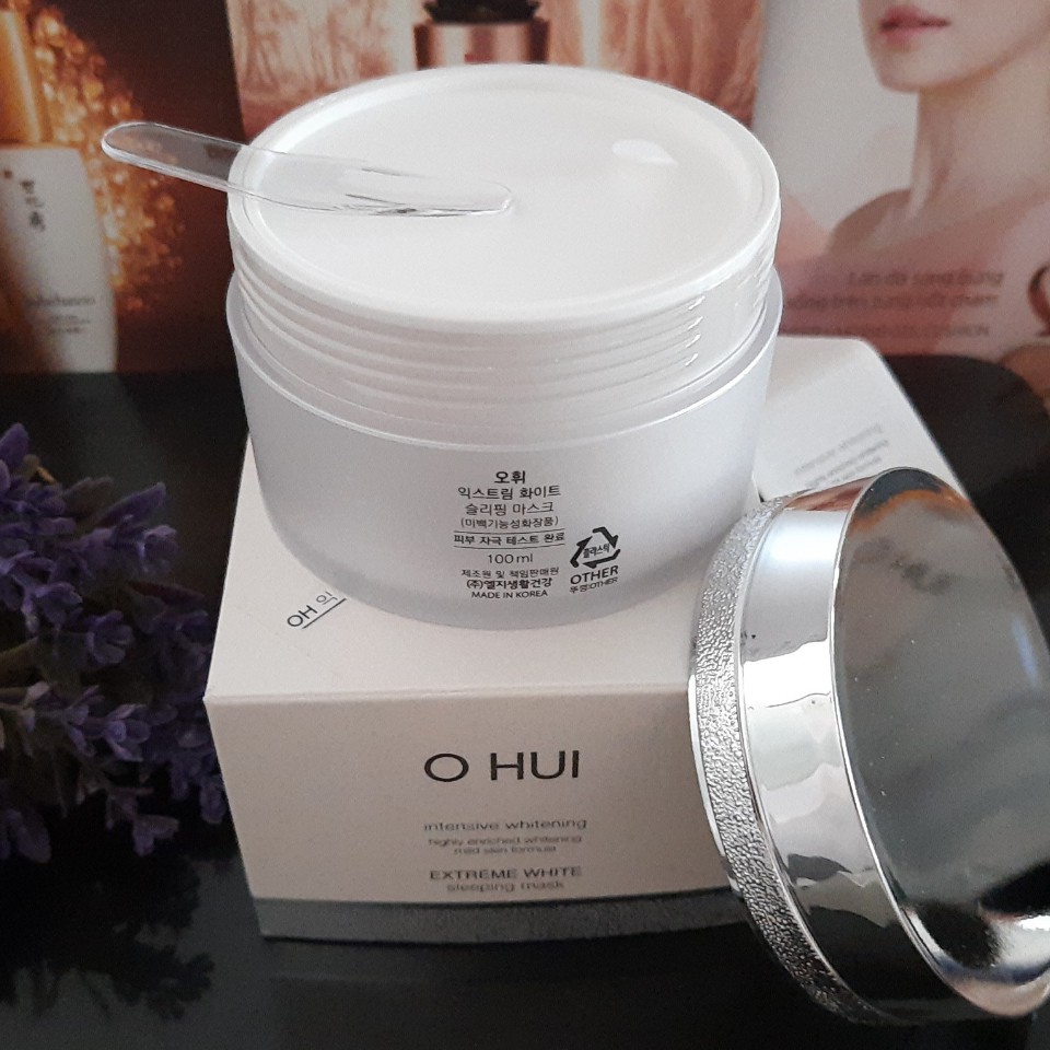 (Có Sẵn) Mặt nạ ngủ trắng da OHui Extreme White Sleeping Mask 100ml