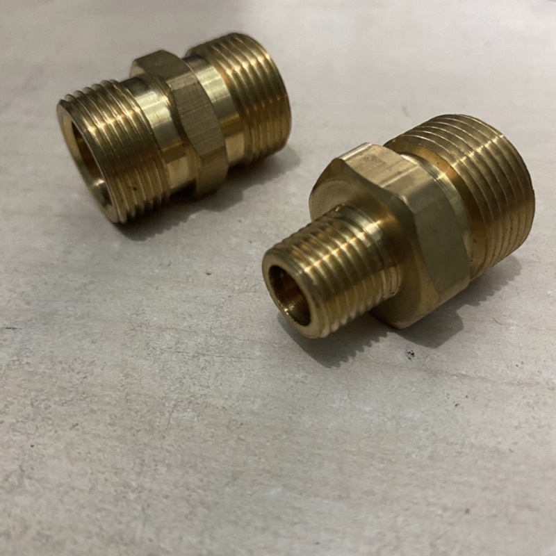 Kép Đồng ,Hai đầu ren , hai đầu răng thau 13,14,17,21,22