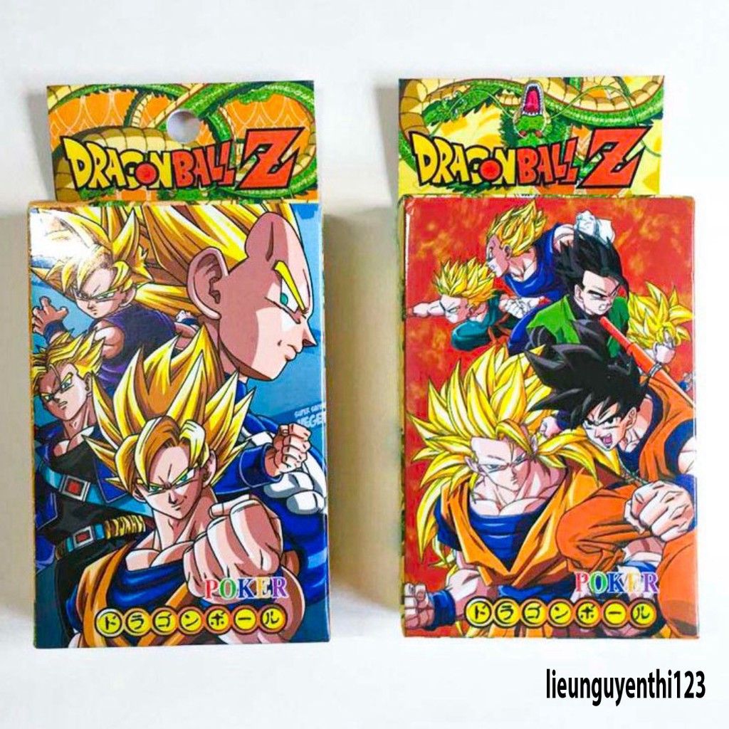 THẺ BÀI 7 VIÊN NGỌC DRAGON BALL SONGOKU.Thẻ bài ma sói yugi tarot one piece luffy zoro sakura mèo nổ ma sói clow