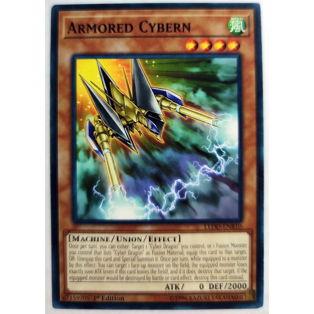 [Thẻ Yugioh] Armored Cybern |EN| Common (GX)