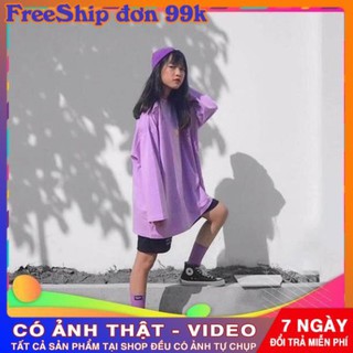ÁO SWEATER NỮ THUN TÍM WE ARE YOUNG