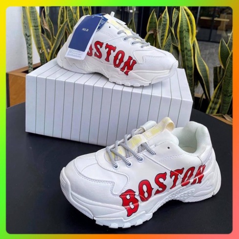 [FREE SHIP] [miễn phí đổi trả] giày boston nữ, nam trắng chữ đỏ kiểu dáng trẻ trung đi êm tăng chiều cao | BigBuy360 - bigbuy360.vn