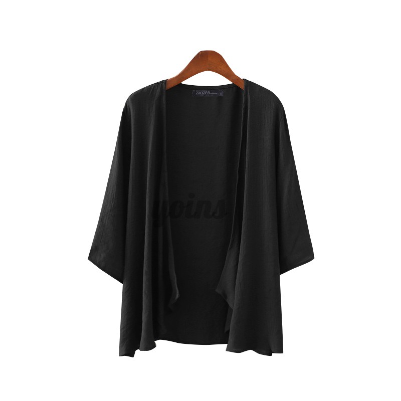 |YOINS|ZANZEA Women Baggy Summer Half Sleeve Sheer Beach Casual Cardigans | BigBuy360 - bigbuy360.vn