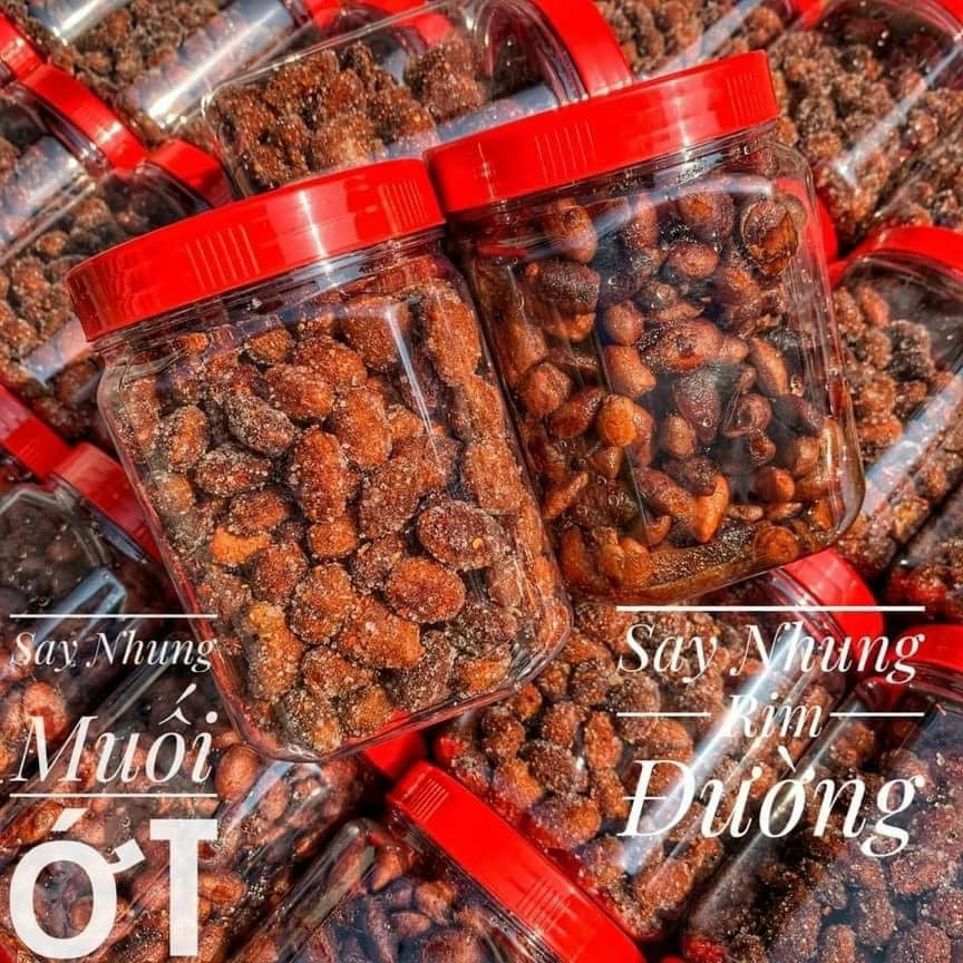 TRÁI SAY XỐC ĐƯỜNG MUỐI ỚT SIÊU NGON HỘP 300GR