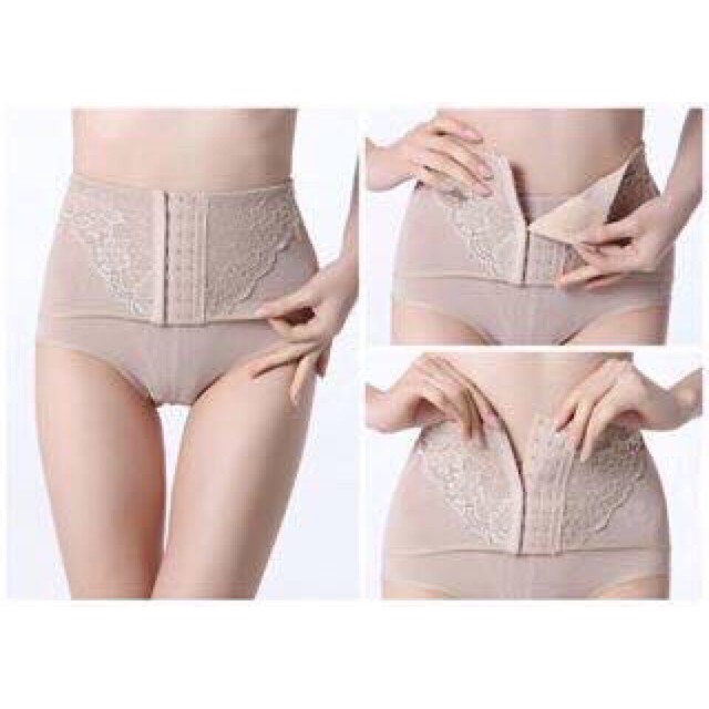 (Tạo Dáng Chuẩn) Quần Lót Gen Bụng Móc Gài Cực Đẹp-