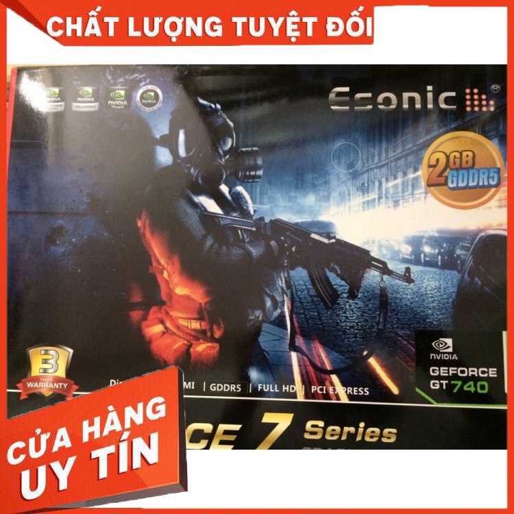 CARD MÀN HÌNH ESONIC GEFORCE GT740 -2G