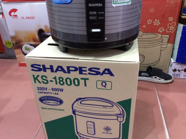 Nồi cơm điện Shapesa 1,8 lít KS-1800T