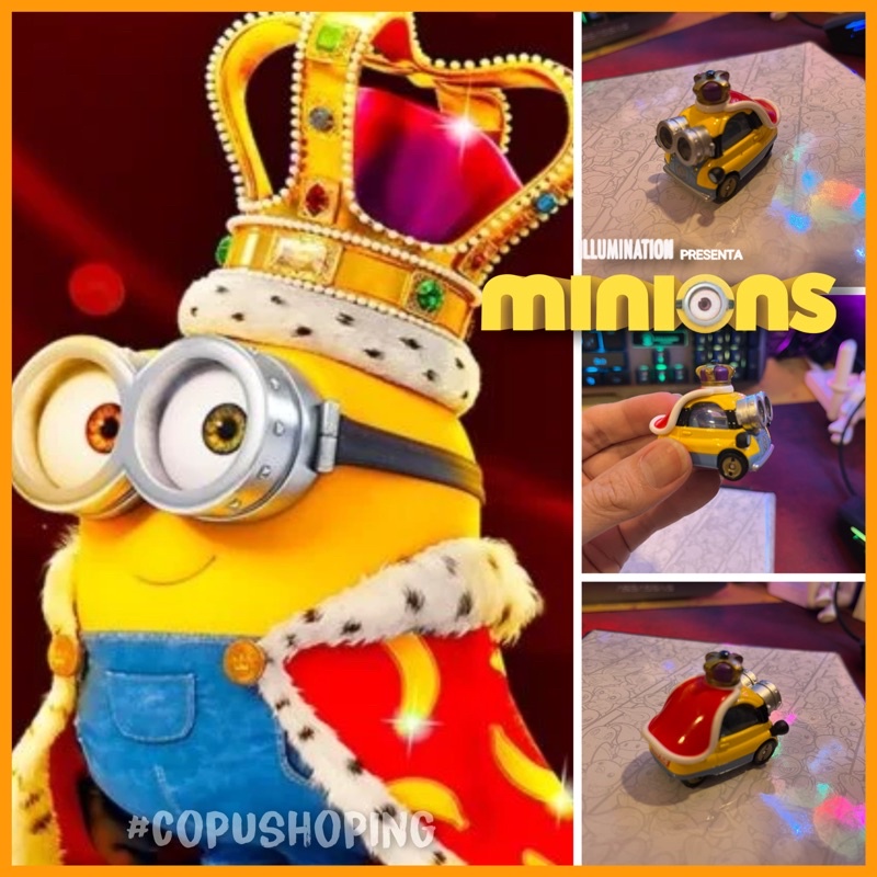 Mô hình xe Minions King Bob Tomica Takara Tomy phiên bản giới hạn