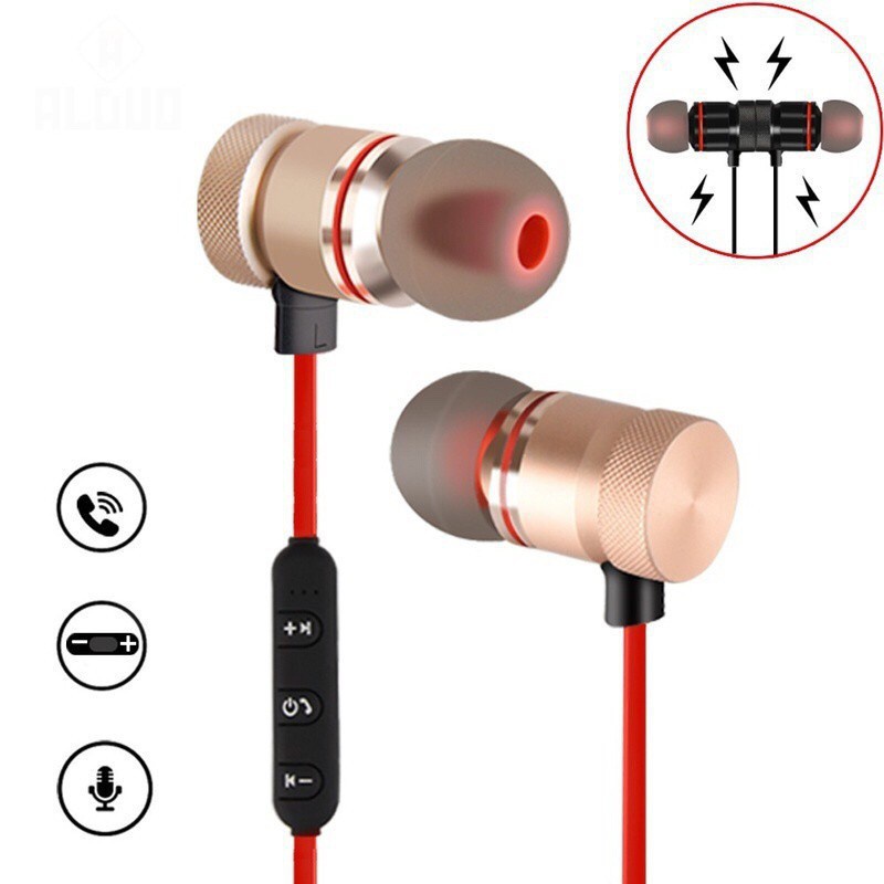 Tai Nghe bluetooth Không Dây M5 TWS Có Nam Châm Hít Cho Android IPhone Senda Sports M5