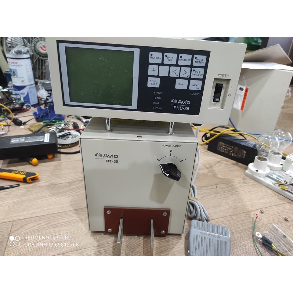 Biến áp hàn cell pin Avio NT-35và time Avio PHU-35